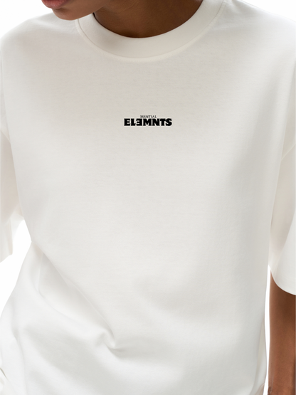 ESSNTIAL ELEMNTS Unisex HW Earth Tone Loose Tee