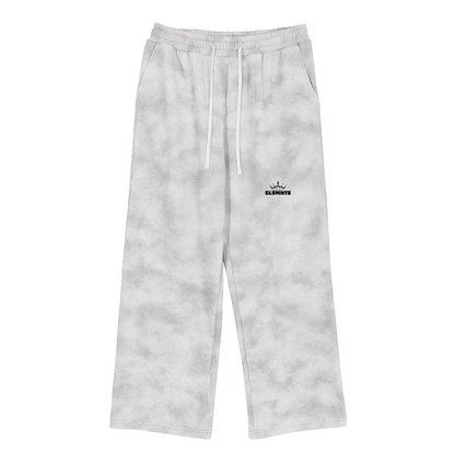 ESSNTIAL ELEMNTS Unisex Dirty Washed Fleece Sweatpants