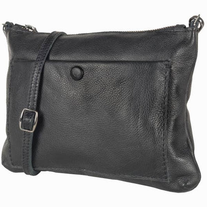 [MIA] SMALL CROSSBODY & CLUTCH | SUPER SOFT NAPPA LEATHER: TAN