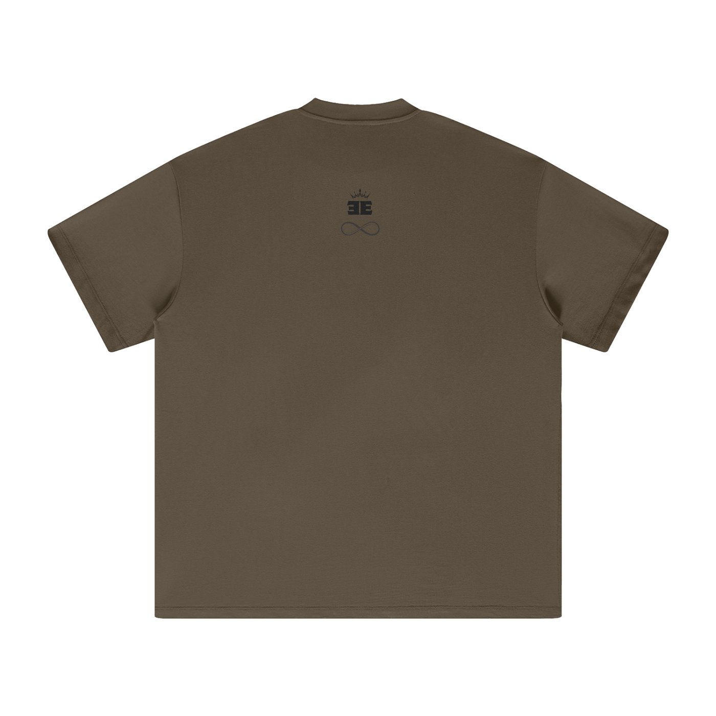 ESSNTIAL ELEMNTS Unisex Earth Tone Loose Fit Tee