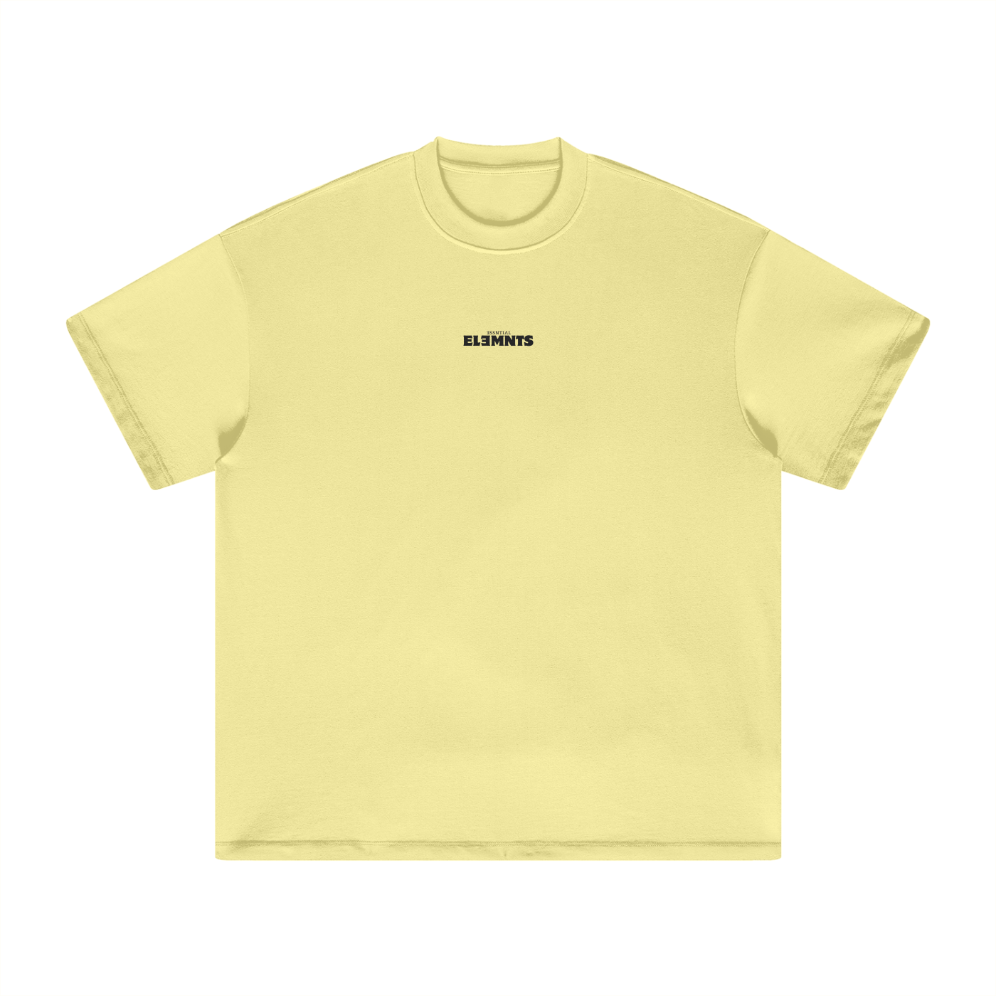 ESSNTIAL ELEMNTS Unisex HW Earth Tone Loose Tee