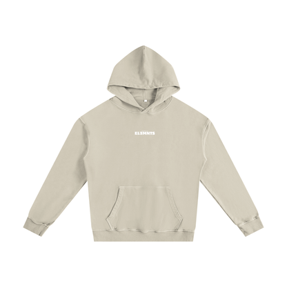 ESSNTIAL ELEMNTS Unisex 340G Eco Enzyme Washed Hoodie
