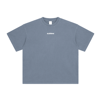 ESSNTIAL ELEMNTS Unisex DS Vintage Stone Wash Tee