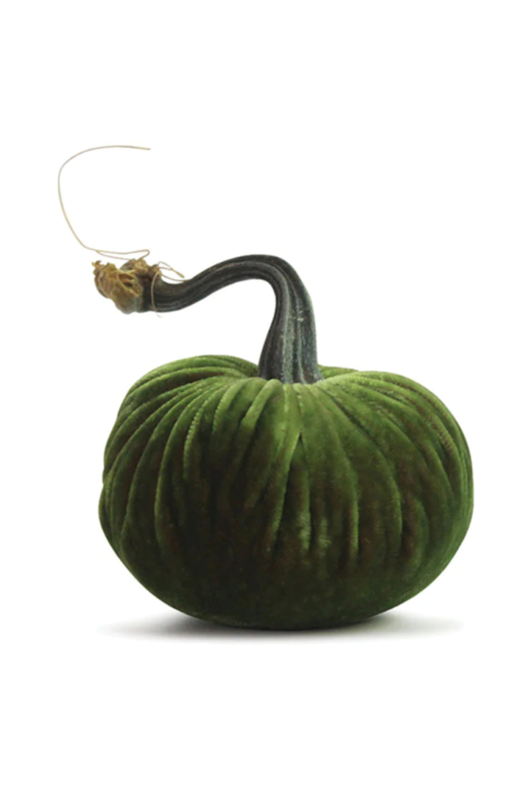 6" VELVET PUMPKIN