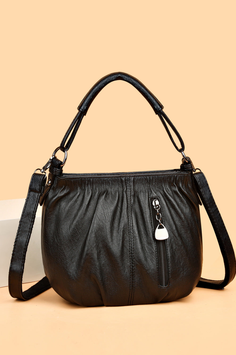 Medium PU Leather Handbag
