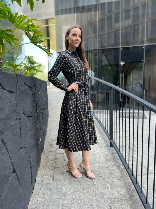 Plaid Dress
