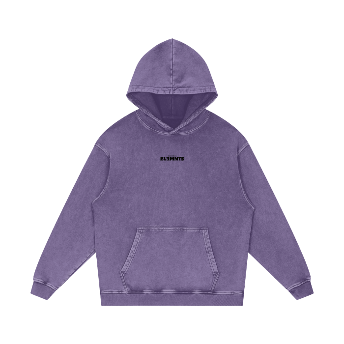 ESSNTIAL ELEMNTS Unisex 420G OS Acid Wash Hoodie