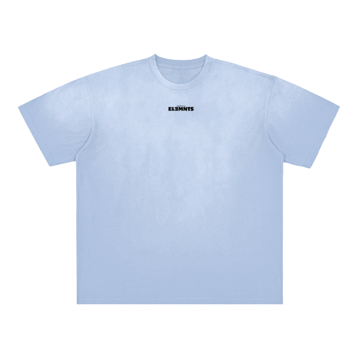 ESSNTIAL ELEMNTS Unisex Aged Vintage Gradient Wash Tee