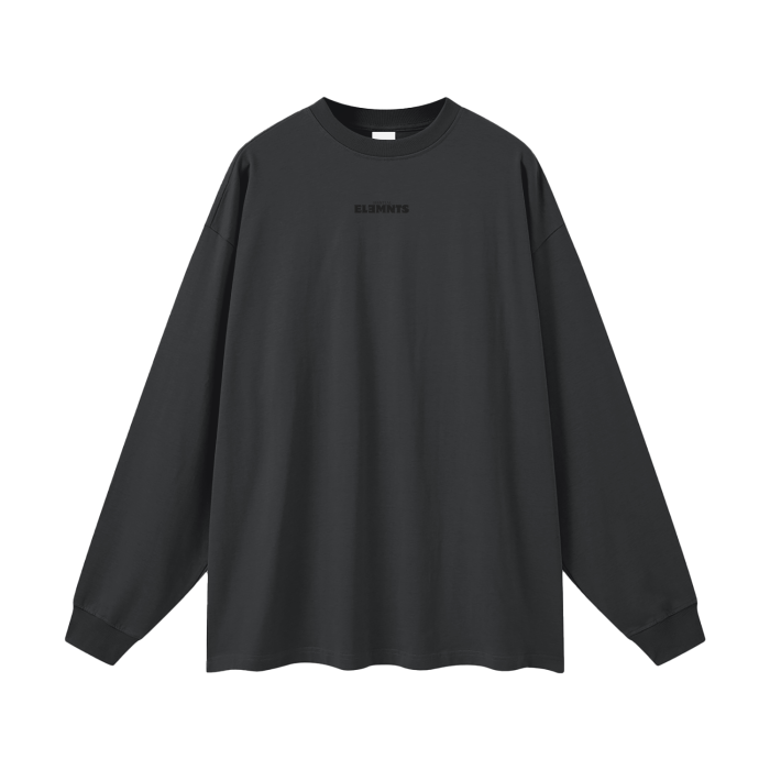 ESSNTIAL ELEMNTS Unisex 305G Long Sleeve Loose Tee