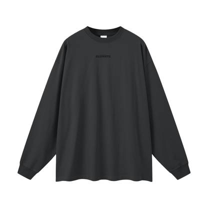 ESSNTIAL ELEMNTS Unisex 305G Long Sleeve Loose Tee