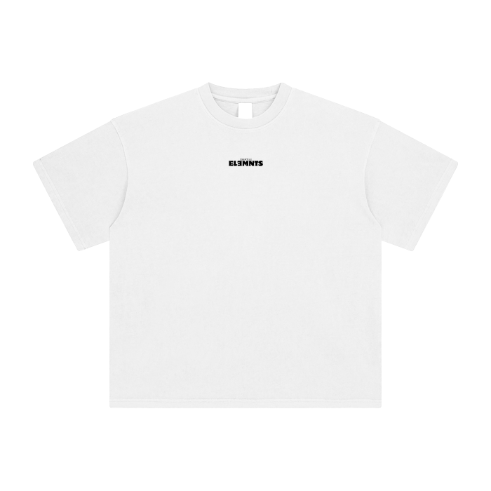 ESSNTIAL ELEMNTS Unisex DS Vintage Stone Wash Tee