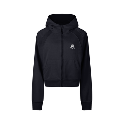 ESSNTIAL ELEMNTS Women's 320G Crop Street Hoodie