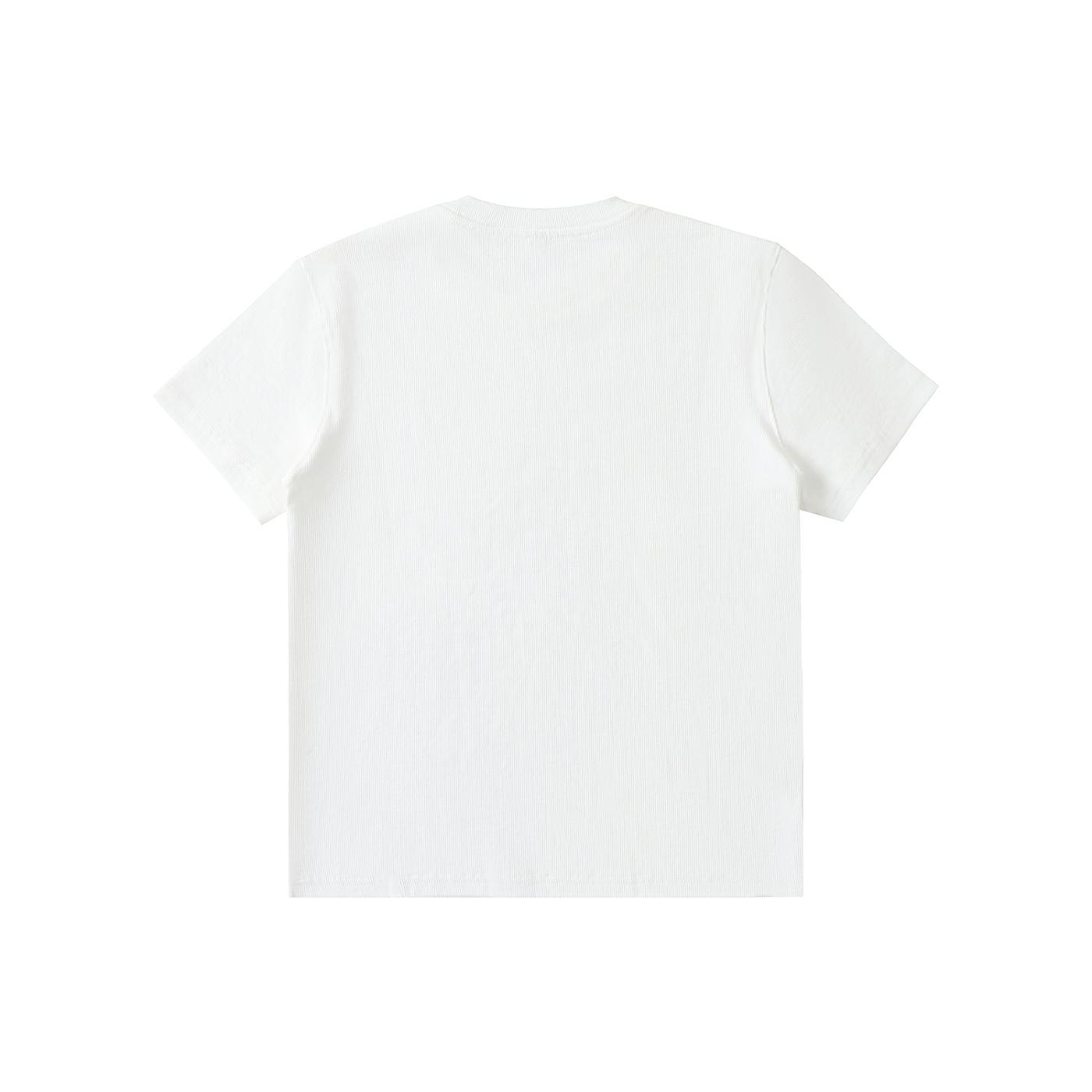 ESSNTIAL ELEMNTS Men's 220G Bodycon Ribbed Crop Top