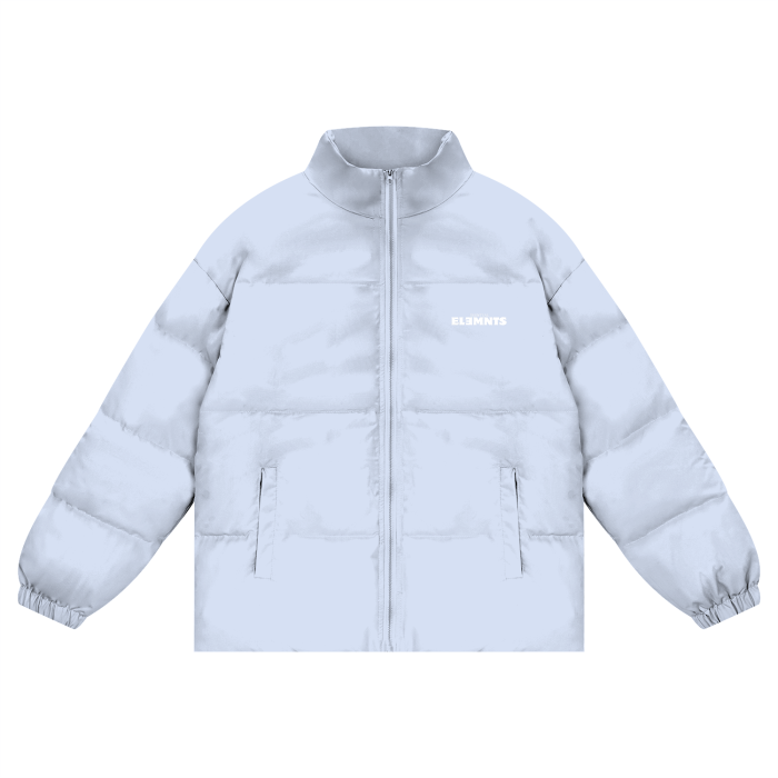 ESSNTIAL ELEMNTS Unisex 900G Zipper Puffer Coat