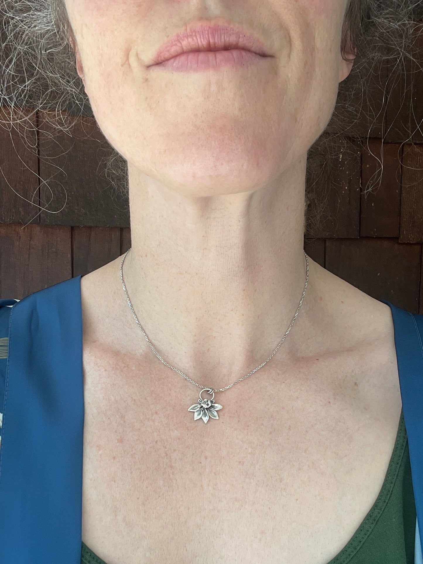 Lotus Flower Necklace
