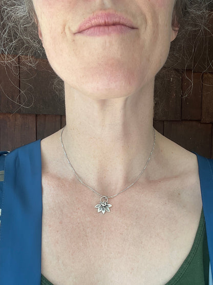 Lotus Flower Necklace