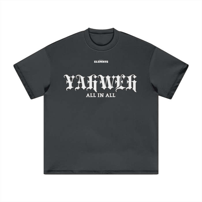 ESSNTIAL ELEMNTS Unisex Earth Tone Loose Fit Tee