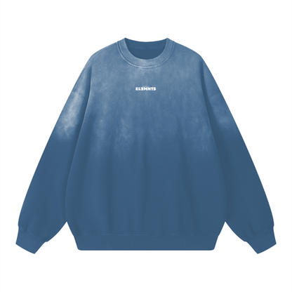 ESSNTIAL ELEMNTS Unisex 350G Handcrafted Faded Sweatshirt