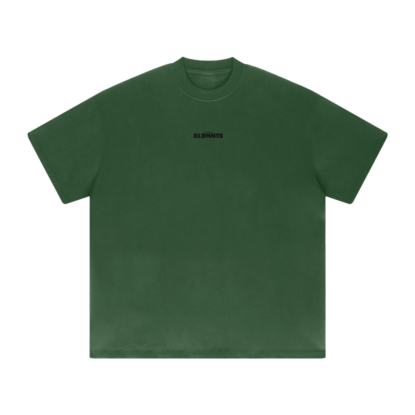 ESSNTIAL ELEMNTS Unisex 425G HW Solid Color Loose Tee