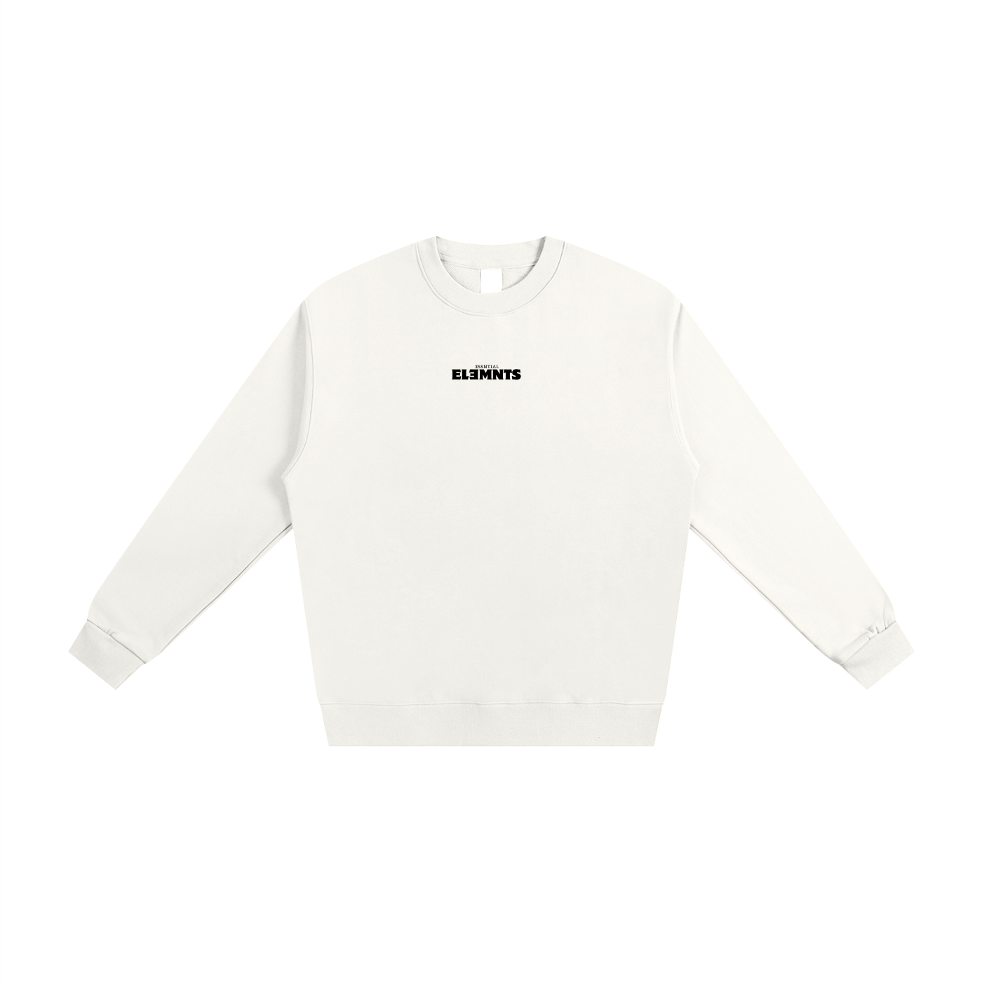ESSNTIAL ELEMNTS Unisex 400G HW Essential Sweatshirt