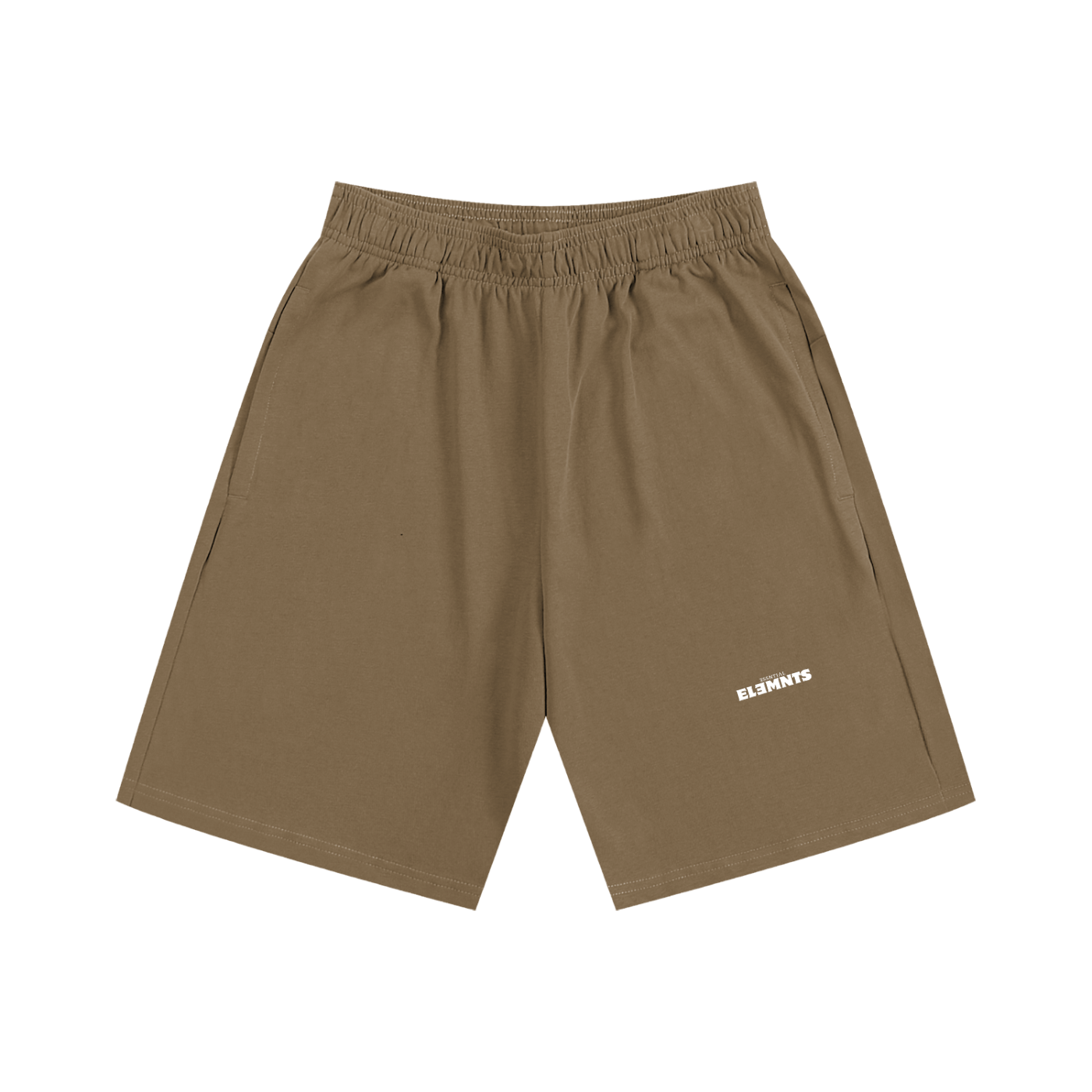 ESSNTIAL ELEMNTS Unisex 330G HW Cotton Shorts