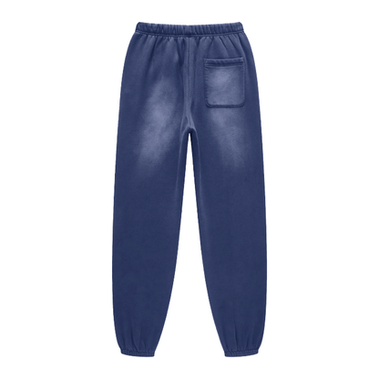 ESSNTIAL ELEMNTS Unisex 375G Faded Wash Fleece Joggers