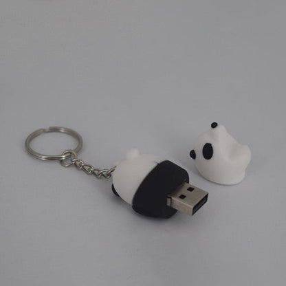 Panda 64GB USB Drive Keychain