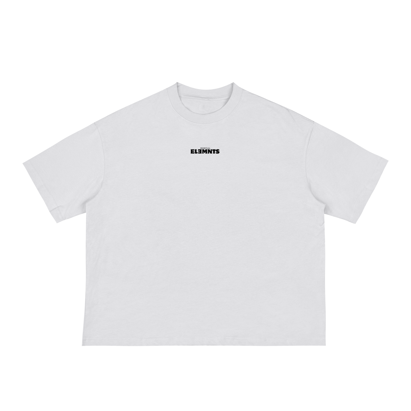 ESSNTIAL ELEMNTS Unisex Oversize Boxy DS Tee