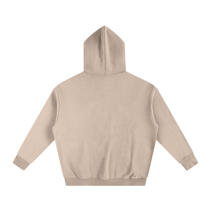 ESSNTIAL ELEMNTS Unisex 350G OS Solid Color Fleeced Hoodie