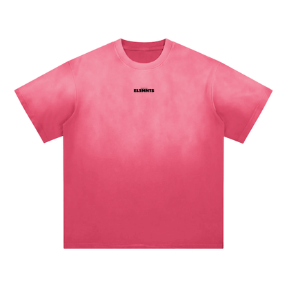 ESSNTIAL ELEMNTS Unisex Classic Wash Fade Gradient Tee