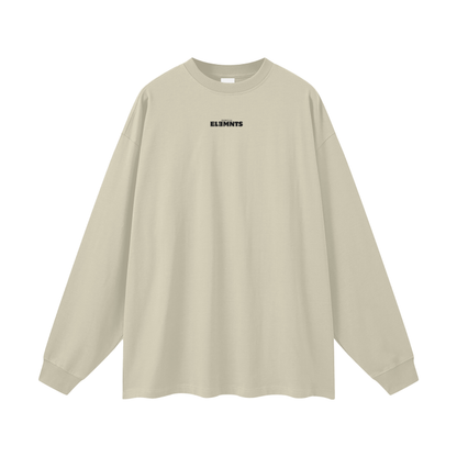 ESSNTIAL ELEMNTS Unisex 305G Long Sleeve Loose Tee