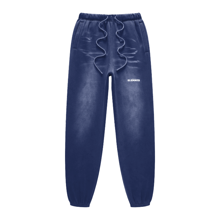 ESSNTIAL ELEMNTS Unisex 375G Faded Wash Fleece Joggers