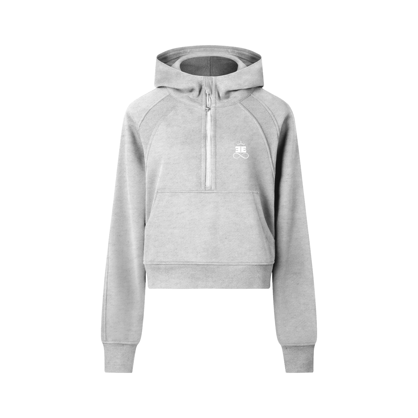 ESSNTIAL ELEMNTS Women's 320G Crop Street Hoodie
