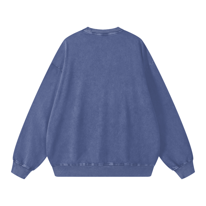 ESSNTIAL ELEMNTS Unisex 360G Acid Wash Sweatshirt