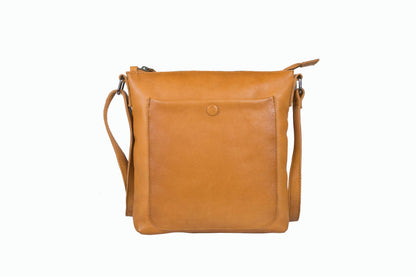 [ISABELLA] SMALL CROSSBODY BAG | SUPER SOFT NAPPA LEATHER: Mocha