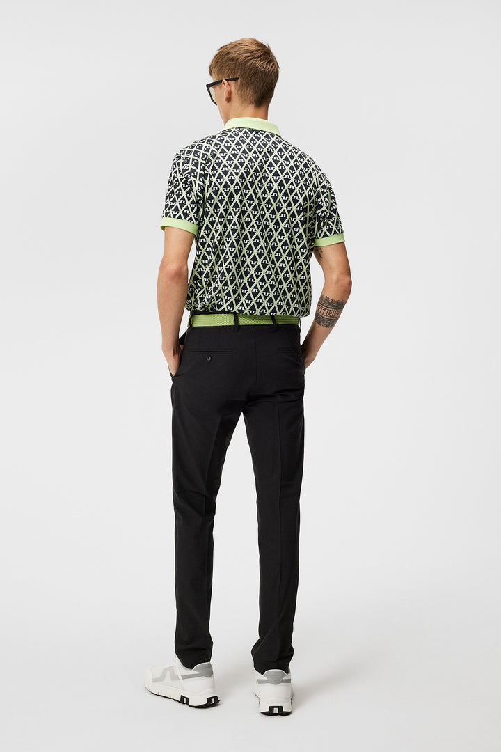 J. Lindeberg Tour Tech Reg Fit Print Polo