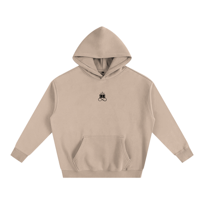 ESSNTIAL ELEMNTS Unisex 350G OS Solid Color Fleeced Hoodie