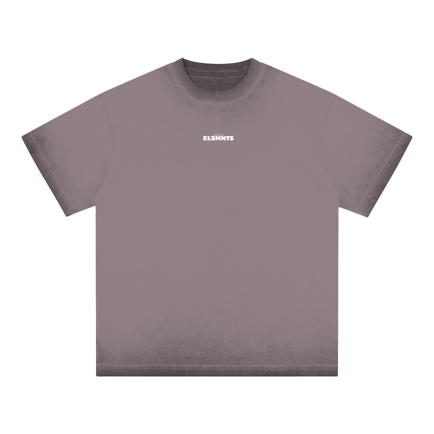 ESSNTIAL ELEMNTS Unisex 250G Reverse Dyed Tee