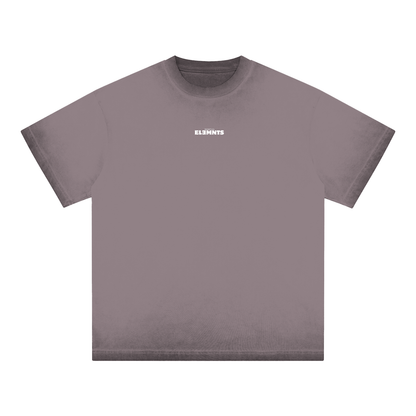 ESSNTIAL ELEMNTS Unisex 250G Reverse Dyed Tee