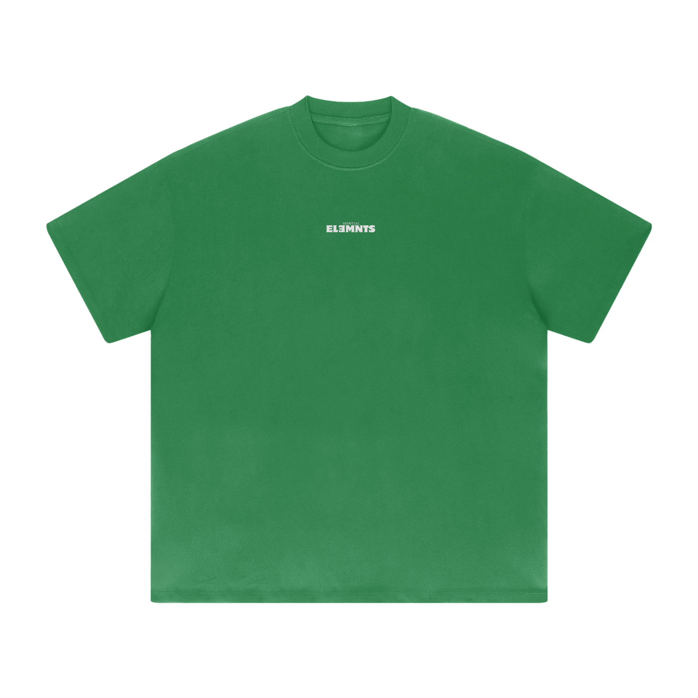 ESSNTIAL ELEMNTS Unisex 425G HW Solid Color Loose Tee