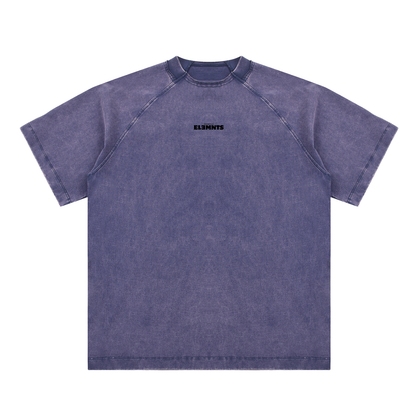 ESSNTIAL ELEMNTS 260G Vintage Washed Raglan Cotton Tee