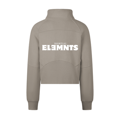 ESSNTIAL ELEMNTS Women's 320G Crop Street Sweatshirt