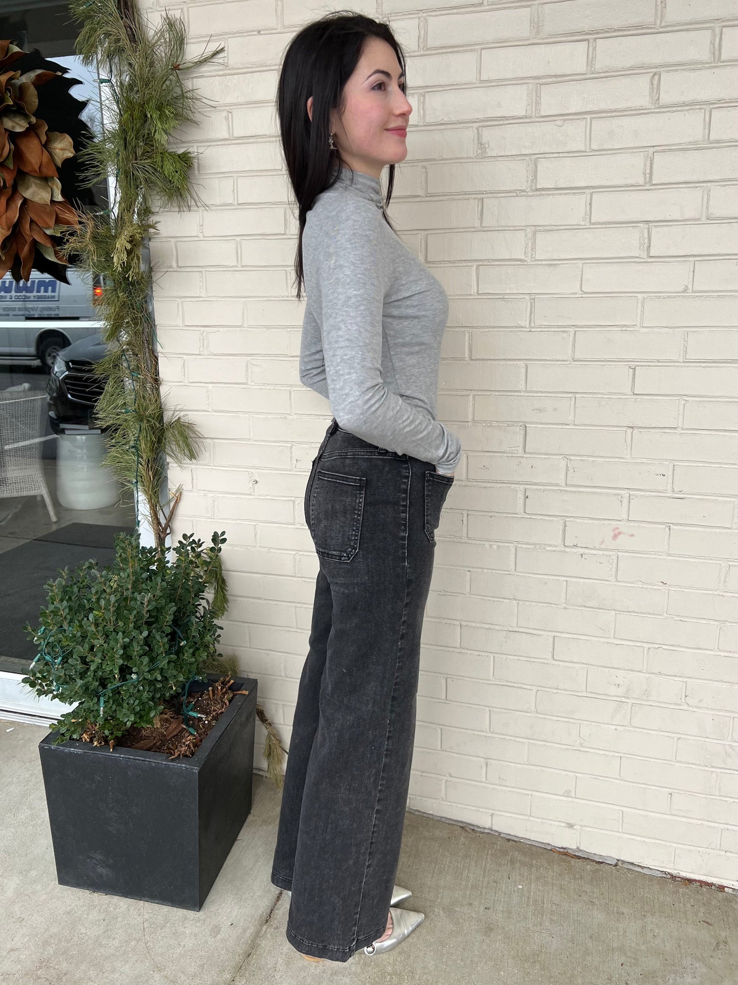 Belle Patch Pocket Jeans