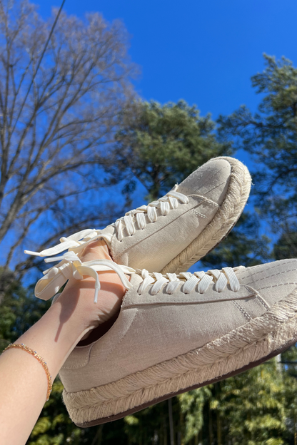 Wallis Espadrille Lace Up Sneaker