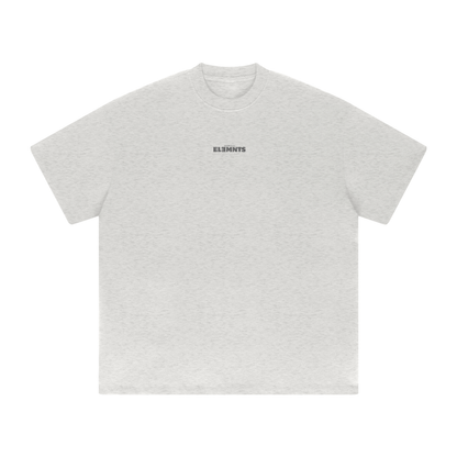 ESSNTIAL ELEMNTS Unisex 425G HW Solid Color Loose Tee