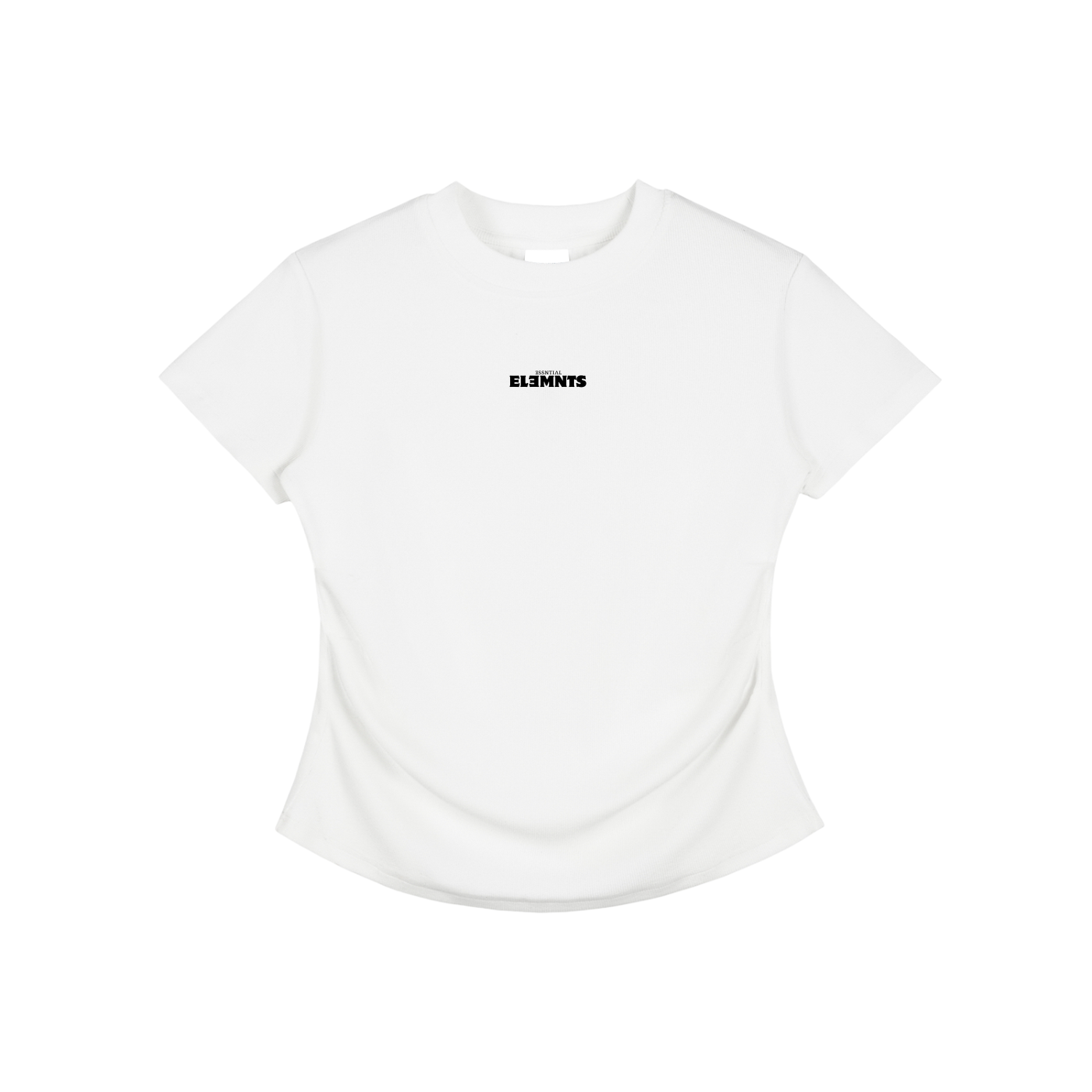 ESSNTIAL ELEMNTS Women's 280G VT Wash Bodycon Tee