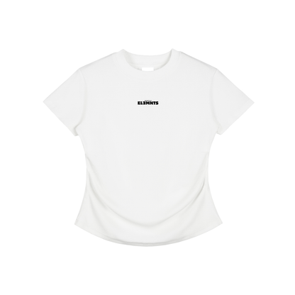 ESSNTIAL ELEMNTS Women's 280G VT Wash Bodycon Tee