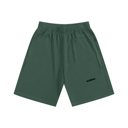 ESSNTIAL ELEMNTS Unisex 330G HW Cotton Shorts