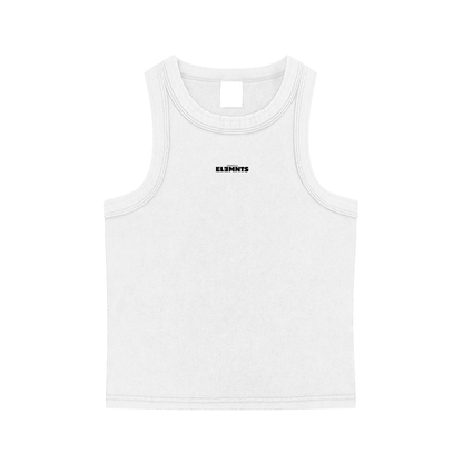 ESSNTIAL ELEMNTS Women's 235G Bodycon Snow Washed Tank Top