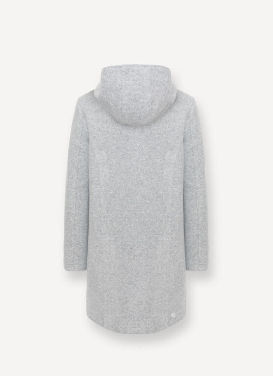 Colmar Wool Baize Coat with Hood